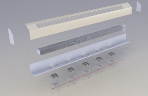 Convector with fan (picture 1)